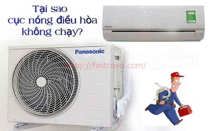 Tự sửa điều hòa do cục nóng không chạy